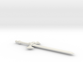 animate sword in White Natural Versatile Plastic