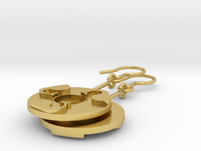 B2_4 in Polished Brass (Interlocking Parts)