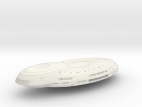 1400 JM Voyager Concept Hull 1 in White Natural Versatile Plastic