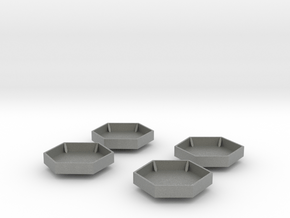 1/96 IJN Yamato Tubs for 46cm Type94 turrets SET in Gray PA12