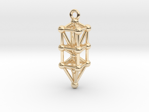 3D Tree of Life Pendant in 14K Yellow Gold