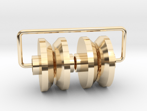 them screw saver linked 4 in 14K Yellow Gold