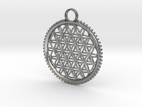 Tree of Life Pendant in Natural Silver