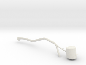 Marshmallow Candle Snuffer in White Natural Versatile Plastic