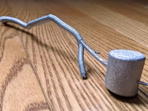 Marshmallow Candle Snuffer in Aluminum