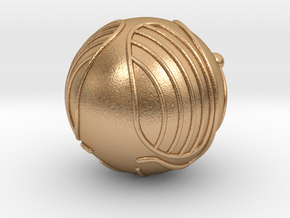 Golden Snitch (Solid Metal) in Natural Bronze