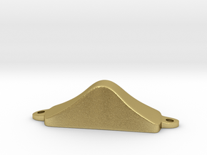 "Cocked Hat" Pommel from Moulsford in Natural Brass