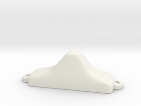 "Cocked Hat" Pommel from the Isle of Wight in White Natural Versatile Plastic