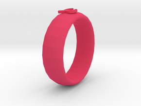 Scorpion Ring in Pink Processed Versatile Plastic