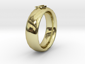 Scorpion Ring in 18k Gold Plated Brass