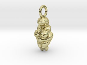 The_Venus_of_Willendorf_Pendant_B in 18K Yellow Gold