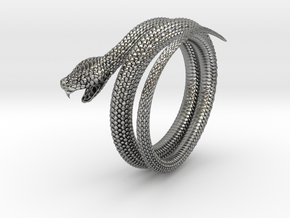 SNAKE RING in Antique Silver