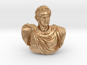 George Washington bust 1:10 in Natural Bronze