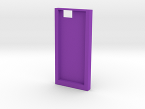 人臉造型手機殼 in Purple Processed Versatile Plastic: Small