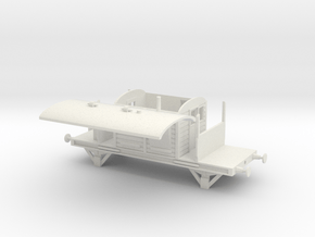 SR Brakevan in White Natural Versatile Plastic