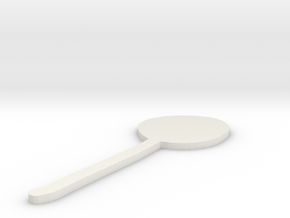Eco-friendly spoon in White Natural Versatile Plastic
