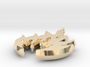 Flammable in 14K Yellow Gold