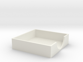 box in White Natural Versatile Plastic: Small