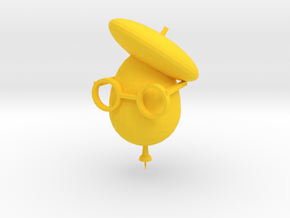 Artist Egg in Yellow Processed Versatile Plastic