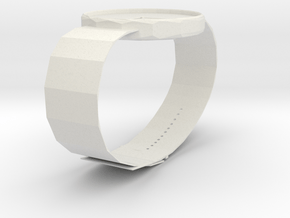 A WATCH in White Natural Versatile Plastic