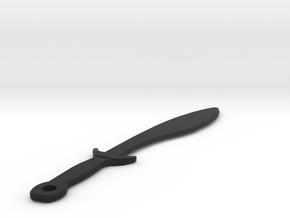 Skinning Knife in Black Natural Versatile Plastic