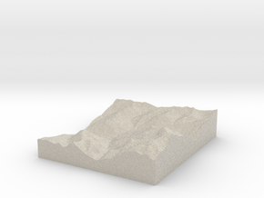 Model of Forêt Noire in Natural Sandstone