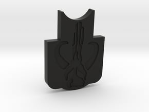 KWA Kriss Vector Front GenII Mandalorian Insert in Black Natural Versatile Plastic