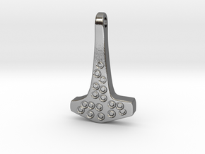Hammer Pendant from Humberside Leconfield in Polished Silver