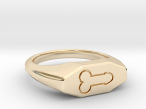 the Weenie Ring in 14K Yellow Gold