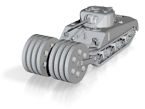 Digital-48 Scale M4 Sherman Mine Roller in 48 Scale M4 Sherman Mine Roller