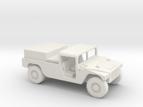 1/43 Scale HUMVEE Generator in White Natural Versatile Plastic