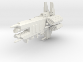 (Rework) Planetborn Orion-Class Destroyer in White Natural Versatile Plastic