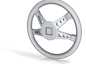 Genesis GT1 Racing Steering Wheel for RC Car  in Tan Fine Detail Plastic