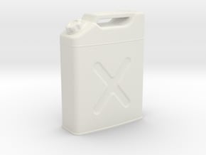Make It RC Jerrycan for RC Crawler in White Natural Versatile Plastic