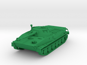 1/55 PT-76 tank in Green Processed Versatile Plastic