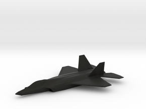 KAI KF-21 Boramae Stealth Fighter in Black Natural Versatile Plastic: 1:200