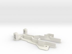 Chassis for Scalextric Lotus 77 F1 (C126) in White Natural Versatile Plastic