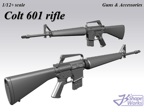 1/9 Colt 601 rifle in Tan Fine Detail Plastic