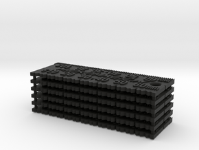 MicroMagic tuning scales 6 pack in Black Premium Versatile Plastic