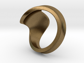 Ring size 7 in Natural Bronze