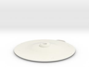 1000 TOS original saucer parts1 in White Natural Versatile Plastic