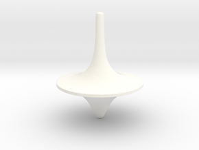 Spinning Top / Tol Inception in White Processed Versatile Plastic
