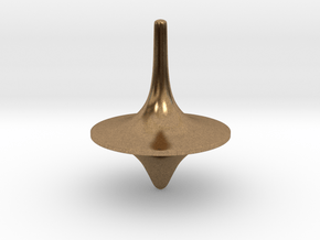 Spinning Top / Tol Inception in Natural Brass