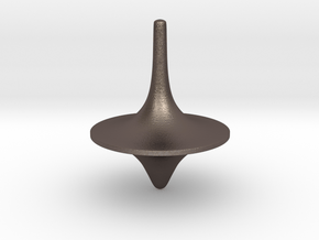 Spinning Top / Tol Inception in Polished Bronzed Silver Steel