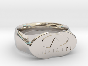 Infinity Ring  in Platinum