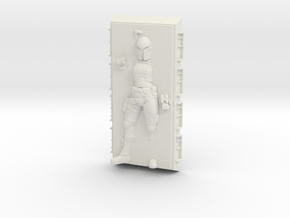 Bo-Katan in Carbonite (Star Wars Legion) Nite Owls in White Natural Versatile Plastic