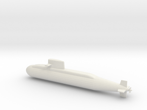 1/600 Scale Type 039A Chinese Song-class submarine in White Natural Versatile Plastic