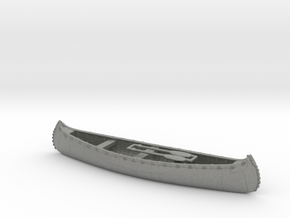Indian Canoe 01. 1:35 Scale  in Gray PA12