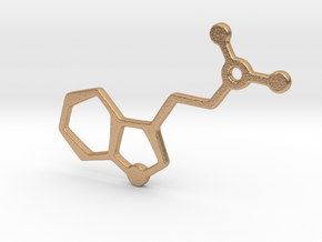 DMT (The Spirit Molecule) in Natural Bronze: Large