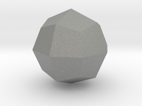 Deltoidal Icositetrahedron - 1 Inch in Gray PA12